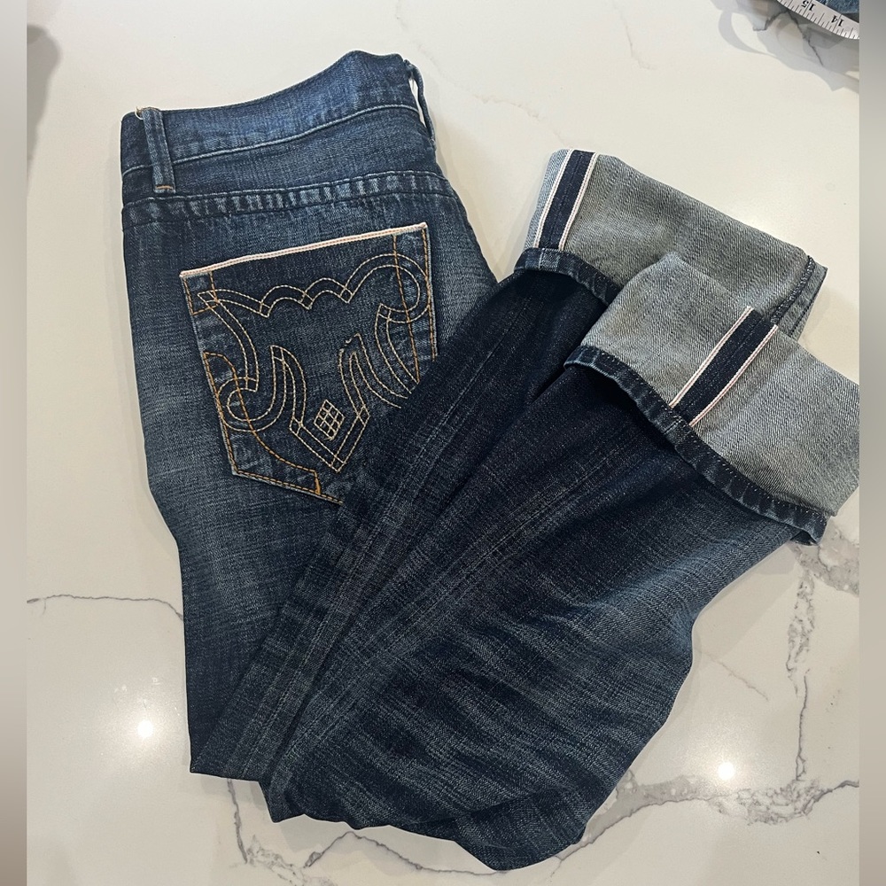 MEK DNM selvage Sparta straight 32